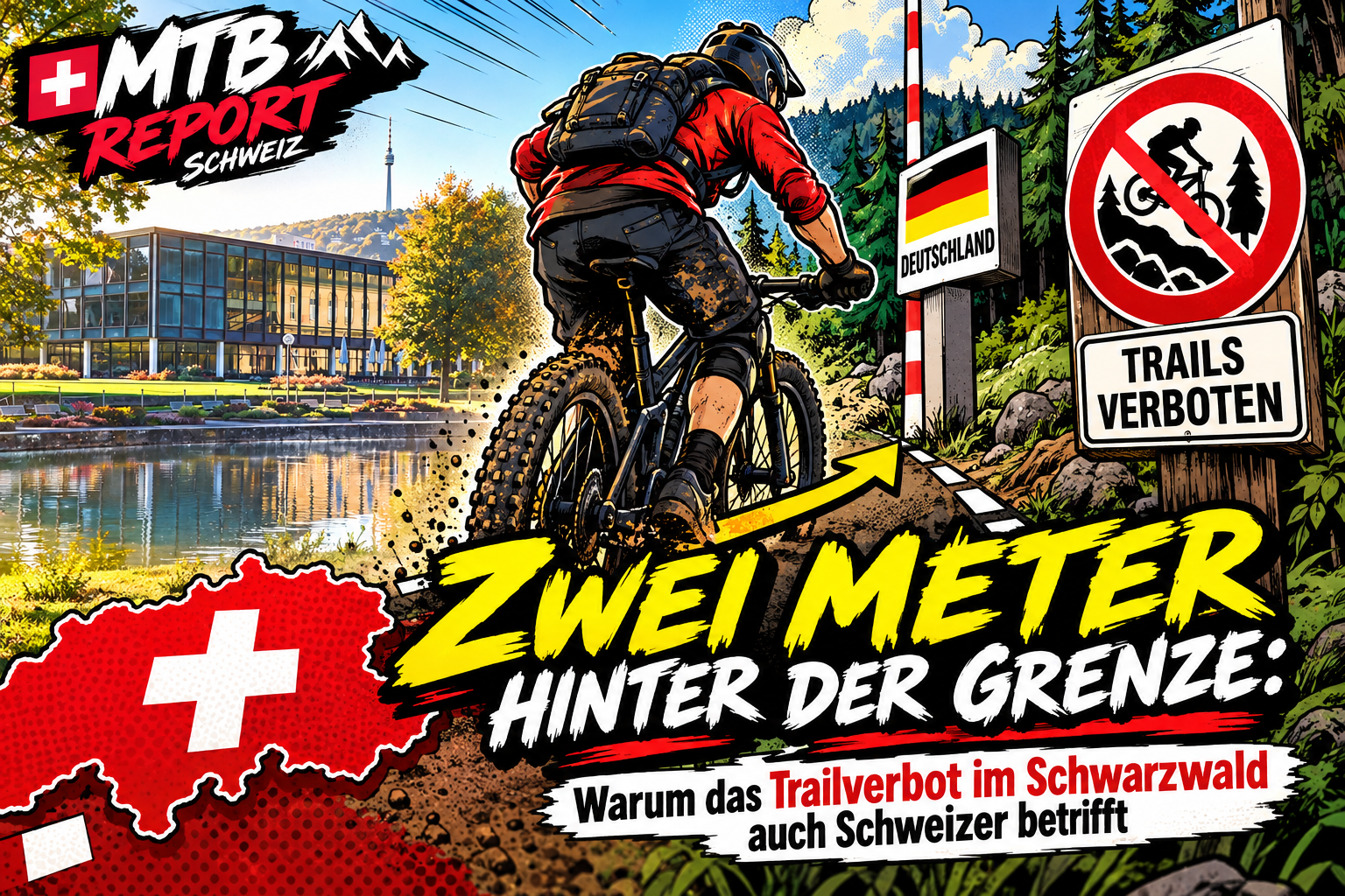 Für viele Bikerinnen und Biker aus Basel, Schaffhausen oder Zürich ist der Schwarzwald