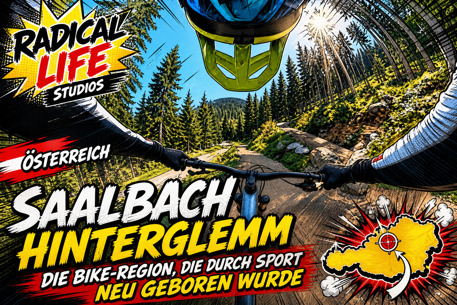 Saalbach, Saalbach Hinterglemm, Bikepark Saalbach, MTB Saalbach, Hacklbergtrail, Hacklberg Trail, X Line Saalbach